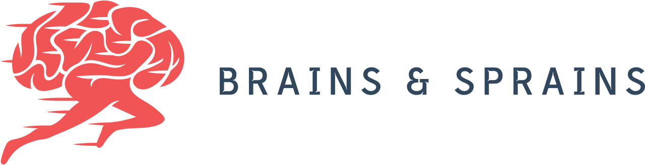 Brains and sprains logo